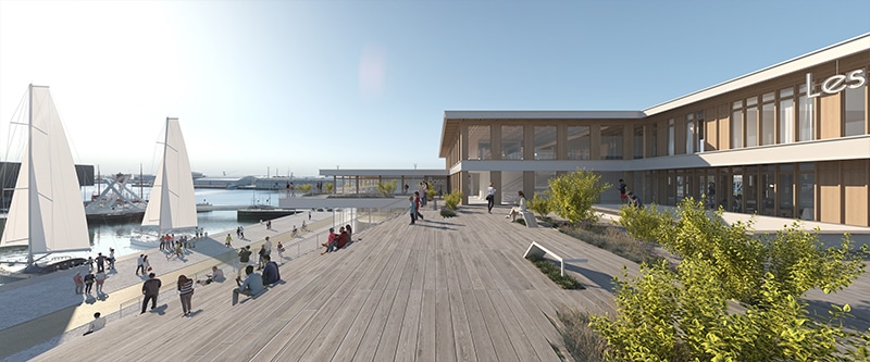 Nautical campus : Reinventing the Seine